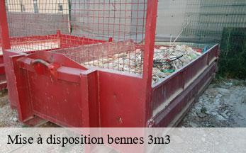 Mise à disposition bennes 3m3 91 Essonne  SOS Bennes IDF