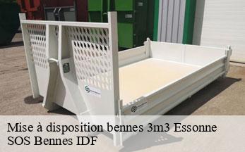 Mise à disposition bennes 3m3 91 Essonne  SOS Bennes IDF