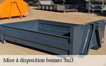 Mise à disposition bennes 3m3 91 Essonne  SOS Bennes IDF