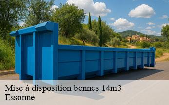 Mise à disposition bennes 14m3 91 Essonne  SOS Bennes IDF