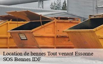Location de bennes Tout venant 91 Essonne  SOS Bennes IDF