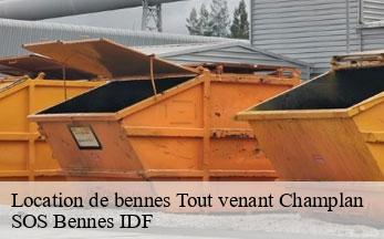 Location de bennes Tout venant  champlan-91160 SOS Bennes IDF