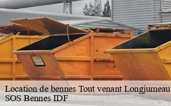 Location de bennes Tout venant  longjumeau-91160 SOS Bennes IDF