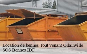 Location de bennes Tout venant  ollainville-91290 SOS Bennes IDF