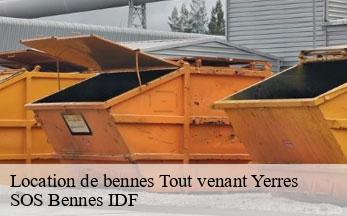 Location de bennes Tout venant  yerres-91330 SOS Bennes IDF