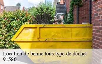 Location de benne tous type de déchet  etrechy-91580 SOS Bennes IDF