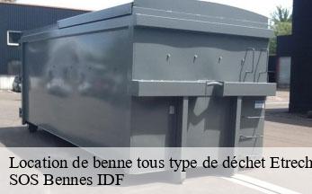 Location de benne tous type de déchet  etrechy-91580 SOS Bennes IDF
