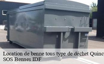 Location de benne tous type de déchet  quincy-sous-senart-91480 SOS Bennes IDF