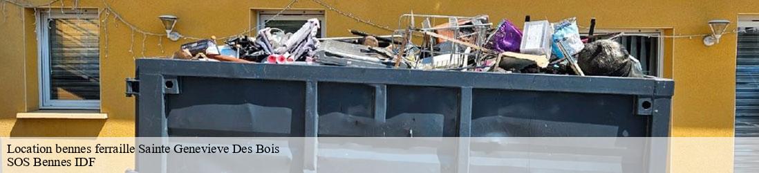 Location bennes ferraille  sainte-genevieve-des-bois-91700 SOS Bennes IDF