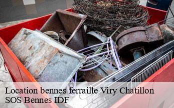 Location bennes ferraille  viry-chatillon-91170 SOS Bennes IDF