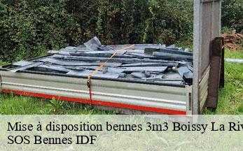 Mise à disposition bennes 3m3  boissy-la-riviere-91690 SOS Bennes IDF