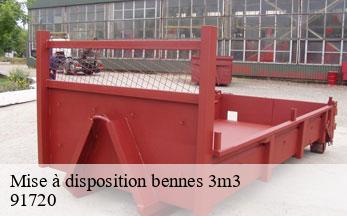 Mise à disposition bennes 3m3  prunay-sur-essonne-91720 SOS Bennes IDF