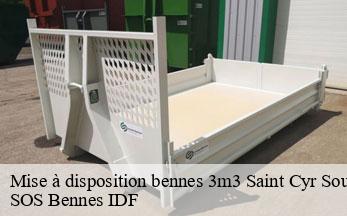 Mise à disposition bennes 3m3  saint-cyr-sous-dourdan-91410 SOS Bennes IDF