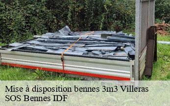 Mise à disposition bennes 3m3  villeras-91190 SOS Bennes IDF