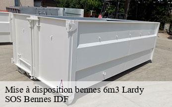 Mise à disposition bennes 6m3  lardy-91510 SOS Bennes IDF