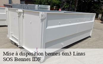 Mise à disposition bennes 6m3  linas-91310 SOS Bennes IDF