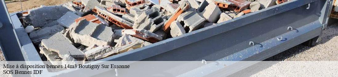 Mise à disposition bennes 14m3  boutigny-sur-essonne-91820 SOS Bennes IDF