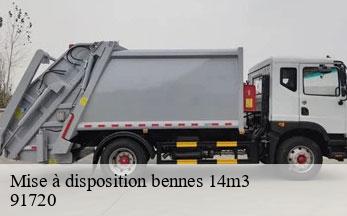 Mise à disposition bennes 14m3  prunay-sur-essonne-91720 SOS Bennes IDF