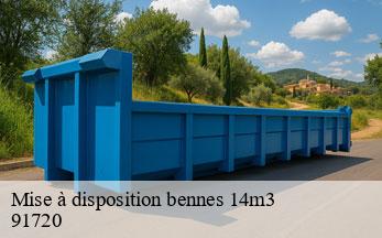 Mise à disposition bennes 14m3  prunay-sur-essonne-91720 SOS Bennes IDF
